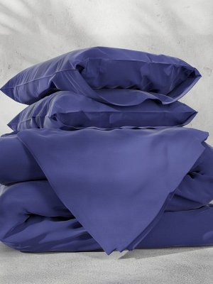 Постельное бельё Этель 2сп Tencel 180*210см, 220*245см, 50*70см-2шт, цвет синий