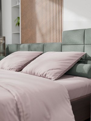 Постельное бельё Этель 2сп Tencel 180*210см, 220*245см, 50*70см-2шт, цвет пудра