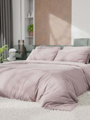 Постельное бельё Этель 2сп Tencel 180*210см, 220*245см, 50*70см-2шт, цвет пудра