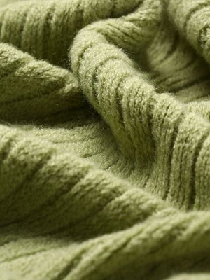 Плед с бахромой «Этель» Green mood, 130x170 см, салатовый, акрил 100%