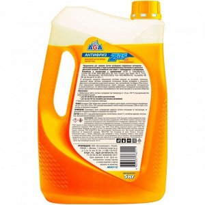Антифриз AGA Z35m, G12++, оранжевый, -45°C, 5кг, арт. AGA311Z