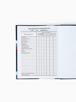 Дневник школьный 1-4 класс «Россия», твердая обложка 7БЦ, глянцевая ламинация, 48 листов
