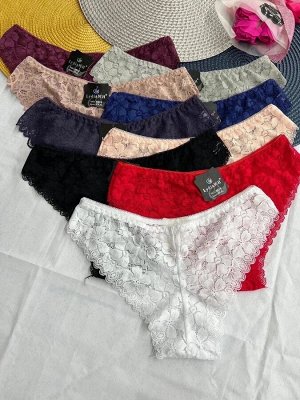 Трусы женские 5 шт (разного цвета), код 6744956