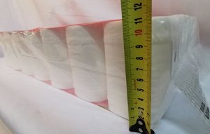 Туалетная бумага Xuesong XS-9105, 6ти слойная без втулки, 21 рулон по 8 метров, лист 115мм*110мм, Китай
