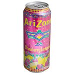 напиток ARIZONA Strawberry Lemonade with Fruit Juice &amp; Honey 500 мл Ж/Б 1/12