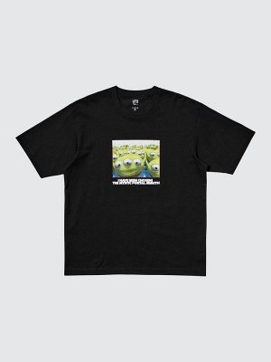 UNIQLO - коллекционная футболка Toy Story в винтажном стиле - 09 BLACK