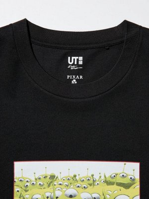 UNIQLO - коллекционная футболка Toy Story в винтажном стиле - 09 BLACK