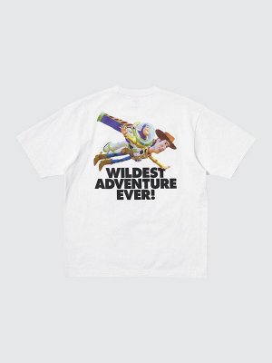 UNIQLO - коллекционная футболка Toy Story в винтажном стиле - 00 WHITE