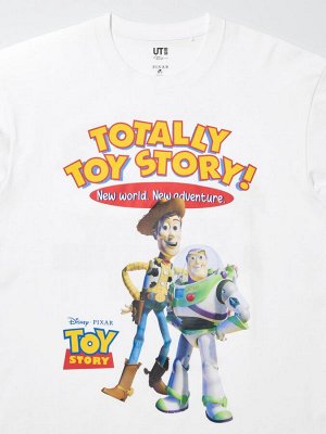UNIQLO - коллекционная футболка Toy Story в винтажном стиле - 00 WHITE