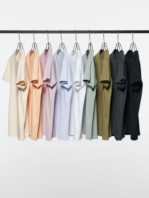 UNIQLO - футболка стандартного кроя с круглым вырезом - 39 DARKBROWN