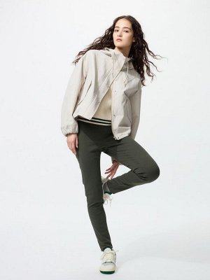 UNIQLO - ультраэластичные джеггинсы с задними карманами - 57 OLIVE
