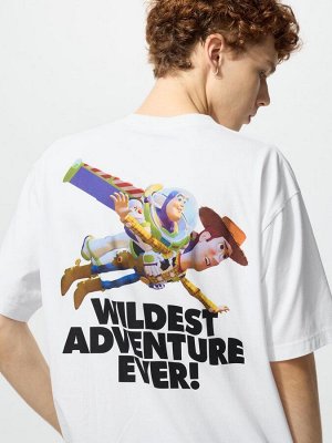 UNIQLO - коллекционная футболка Toy Story в винтажном стиле - 00 WHITE