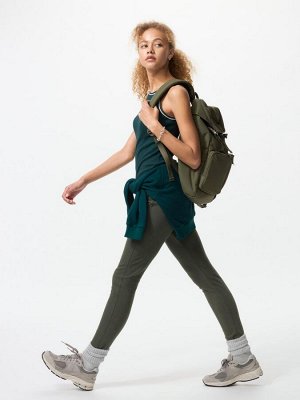 UNIQLO - ультраэластичные брюки джеггинсы, увеличенная длина - 57 OLIVE