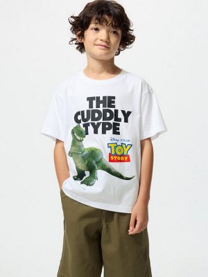 UNIQLO - коллекционная футболка Toy Story в винтажном стиле - 00 WHITE
