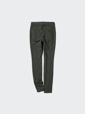 UNIQLO - ультраэластичные брюки джеггинсы, увеличенная длина - 57 OLIVE