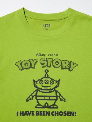 UNIQLO - коллекционная футболка Toy Story в винтажном стиле - 53 GREEN