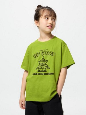 UNIQLO - коллекционная футболка Toy Story в винтажном стиле - 53 GREEN