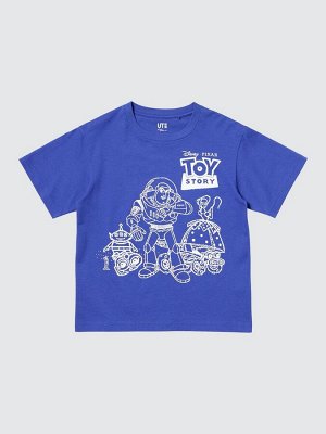 UNIQLO - коллекционная футболка Toy Story в винтажном стиле - 65 BLUE