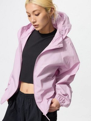 UNIQLO - курточка на молнии с защитой от UV-лучей - 12 PINK