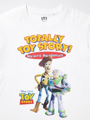 UNIQLO - коллекционная футболка Toy Story в винтажном стиле - 00 WHITE