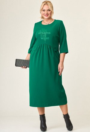 Платье Taita plus 2238 изумруд