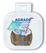 AGRADO Гель 750мл для ванн и душа &quot;Coco Loco&quot;, (Кокос), увлажняющий /8шт/