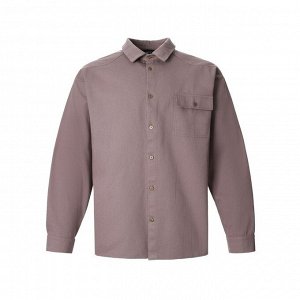 Рубашка мужская MIST oversize, серый