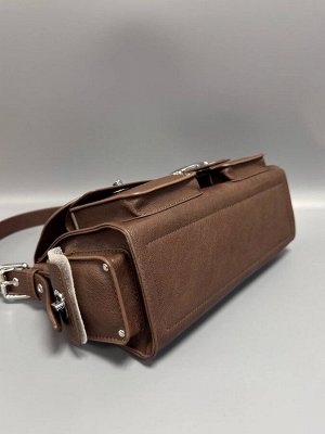 Сумка женская кожаная коричневая