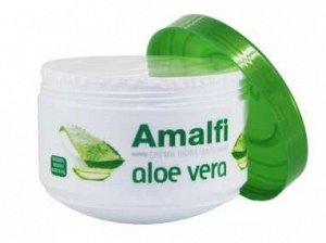 AMALFI  Крем 250мл "Aloe Vera",  увлажняющий для лица,тела и рук ,для всех типов кожи