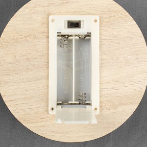 Ёлочная игрушка «Новогодние игрушки», 11х11х3 см, 4 LED, от батареек АААх2, свечение тёплое белое