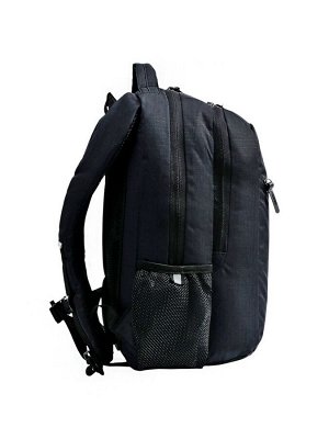 Рюкзак школьный, эргономичная спинка, Grizzly 556, 39x26x19, отделение для ноутбука, черный