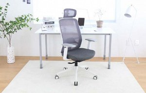Стул ортопедический чёрно-серый Body fit Orgatec B
