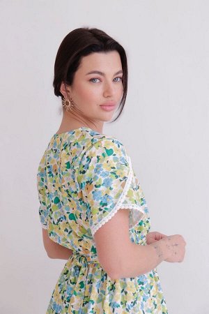 Платье в цветочек