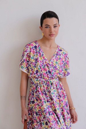 Платье с цветочками