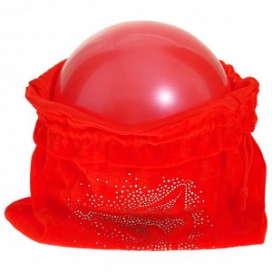 Чехол для мяча «Гимнастка», цвет красный, 35 x 36 см