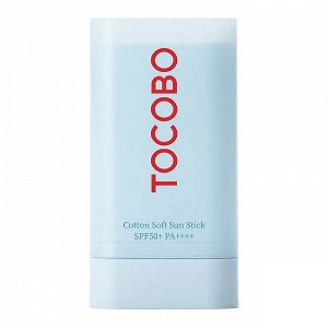 Tocobo Cotton Soft Sun Stick SPF50+ PA++++ Себорегулирующий солнцезащитный стик для лица 19 г, шт