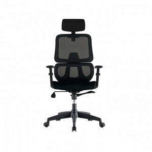Стул ортопедический чёрный D400 A D433A