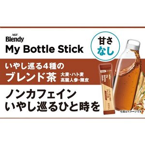 Blendy My Bottle Stick Healing Blend Tea - мягкий безкофеиновый чай на основе ячменя, в стиках