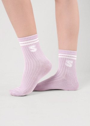 Носки. Цвет: св.фиолетовый