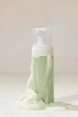 Vvbetter Пенка для умывания балансирующая с юдзу и цинком Jeju Yuja Balancing Bubble Cleanser,145 мл