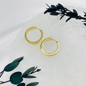 Швензы серьги "Конго" позолоченные