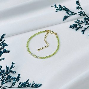 Браслет из Хризолита и Пренита