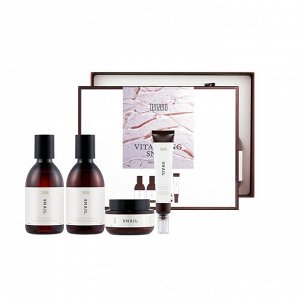 TENZERO VITALIZING SNAIL SKIN CARE 4 SET Набор для ухода за лицом антивозрастной с муцином улитки