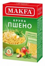 Крупа Makfa пшено шлифованное в пакетах для варки