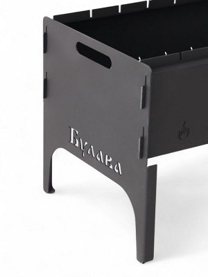 Мангал разборный «Булава» макси, 60x30x32 см, толщина металла 2 мм, с сумкой.