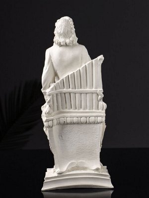Фигурка гипс «Бах», 20x7x5 см, белый с позолотой