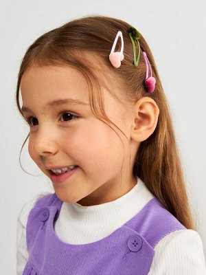 Набор из 6 резинок и 3 заколок для волос дет. Kollot разноцветный