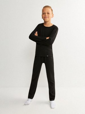 Комплект детский спортивный ((1) джемпер и (2) брюки) Centavrel_Thermowear черный