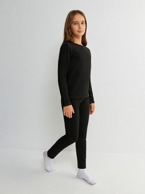Acoola Комплект детский спортивный ((1) джемпер и (2) брюки) Lolika_Thermowear черный