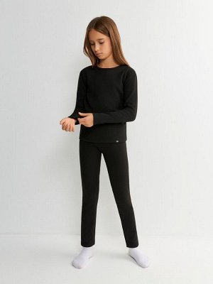 Acoola Комплект детский спортивный ((1) джемпер и (2) брюки) Lolika_Thermowear черный